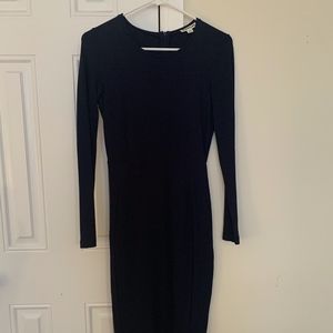 Whistles Navy Blue Stretch Dress